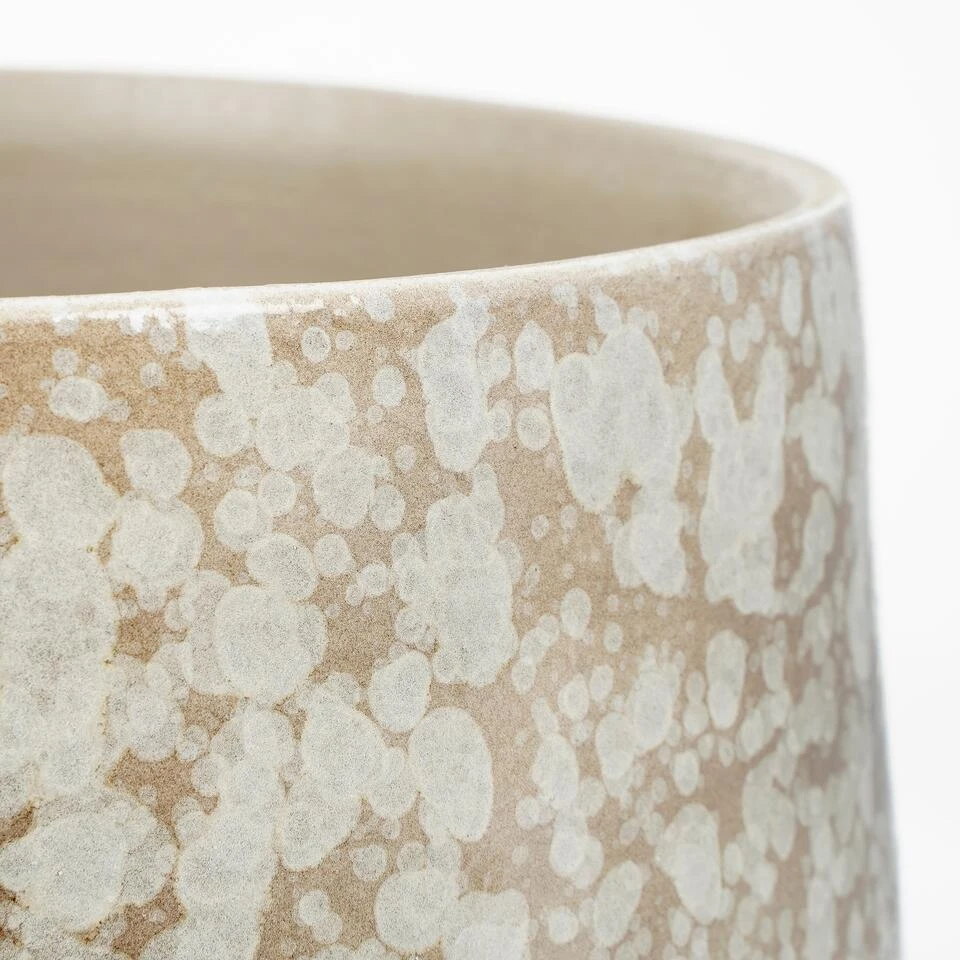 Mica Decorations Oliver Bloempot - H26 X Ø29 Cm - Terracotta - Bruin 4 Mica Decorations Oliver Bloempot - H26 X Ø29 Cm - Terracotta - Bruin - Afbeelding 2