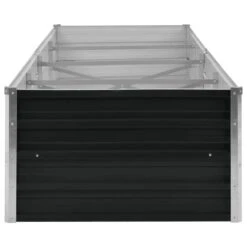 VidaXL Plantenbak Verhoogd 320x80x45 Cm Gegalvaniseerd Staal Antraciet -Tuinmeubelwinkel 042c69b9982d4384b8a57110f4389388