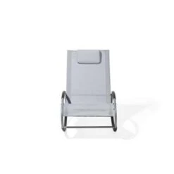 Beliani Tuinligstoel CAMPO - Grijs Polyester, Pvc -Tuinmeubelwinkel 0c75af79d919404d81a3ad45aac5f0f2