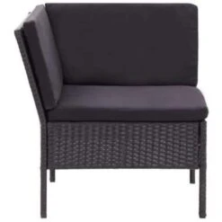 VidaXL 6-delige Loungeset Met Kussens Poly Rattan Zwart 9 VidaXL 6-delige Loungeset Met Kussens Poly Rattan Zwart -Tuinmeubelwinkel 0f0fe7b375da4d82be87ec7064520c5e