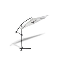 909 Outdoor Hangende Parasol Met Stalenframe In Wit -Tuinmeubelwinkel 1000000987 0102