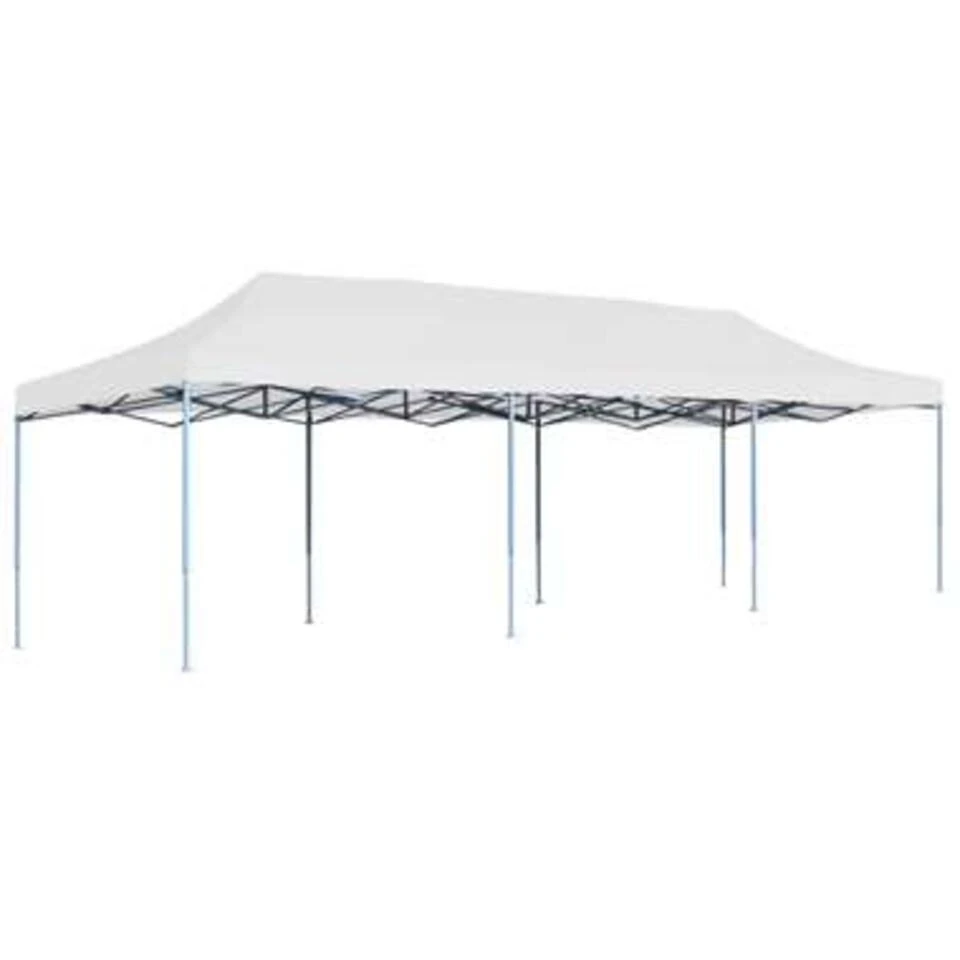 VidaXL Partytent Pop-up 3x9 M Wit 3 VidaXL Partytent Pop-up 3x9 M Wit