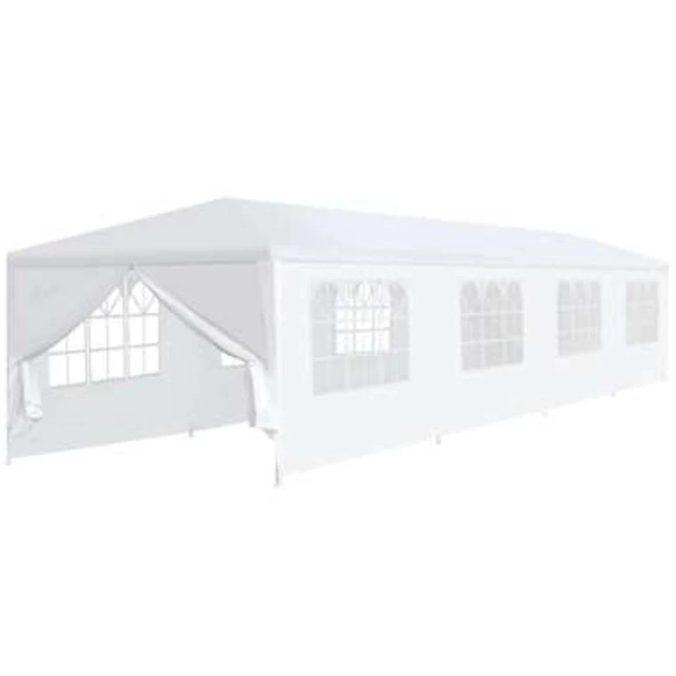 VidaXL Partytent 3x12 M Wit 3 VidaXL Partytent 3x12 M Wit