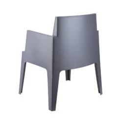 Garden Impressions Box Tuinstoel Antraciet The Original - 4 Stuks -Tuinmeubelwinkel 1000003862 0104