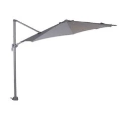 Garden Impressions Zweefparasol S Ø300 - D. Grijs Met Voet En Hoes -Tuinmeubelwinkel 1000003897 0103