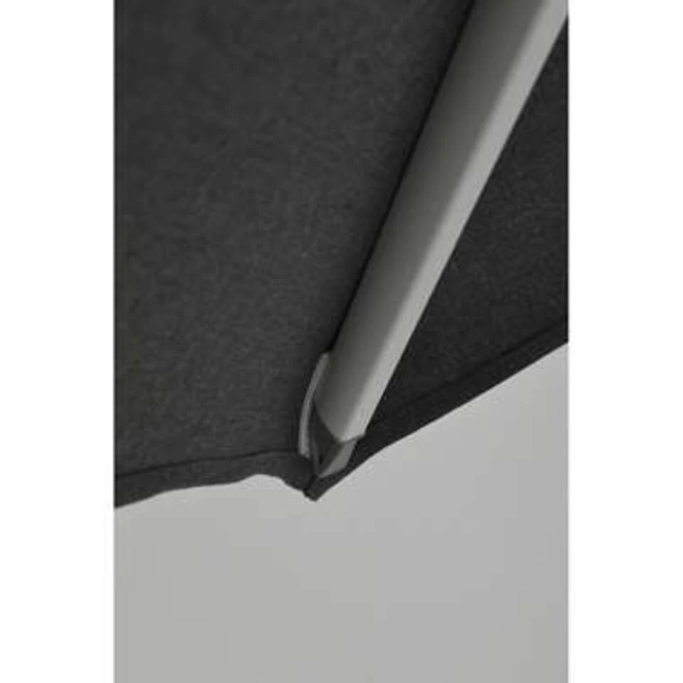 Garden Impressions Zweefparasol Hawaii Deluxe 300x300 Wit - D. Grijs 5 Garden Impressions Zweefparasol Hawaii Deluxe 300x300 Wit - D. Grijs - Afbeelding 3