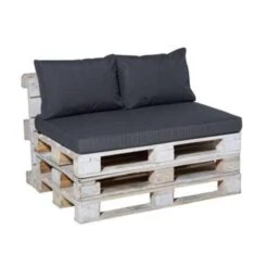 Perel Madison Lounge Panama Grey Zitkussen 120x80cm -Tuinmeubelwinkel 1000004444 0103