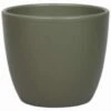 Floran Plantenpot - Groen - Mat - Keramiek - 36 X 29 Cm 1 Floran Plantenpot - Groen - Mat - Keramiek - 36 X 29 Cm -Tuinmeubelwinkel 1000005277