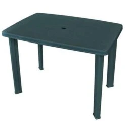 VidaXL Tuintafel 101x68x72 Cm Kunststof Groen