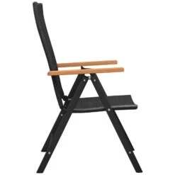 VidaXL Tuinstoelen Stapelbaar 2 St Poly Rattan Zwart 9 VidaXL Tuinstoelen Stapelbaar 2 St Poly Rattan Zwart -Tuinmeubelwinkel 1000006231 0103