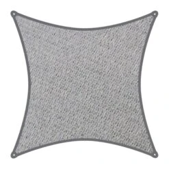 Coolaroo Schaduwdoek Vierkant 5,4x5,4m Grijs