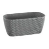 Prosperplast Plantenbak Splofy - Lichtgrijs - Kunststof - 30 Cm 2 Prosperplast Plantenbak Splofy - Lichtgrijs - Kunststof - 30 Cm -Tuinmeubelwinkel 1000008192