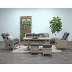 Garden Impressions Nova Lounge Dining Kruk - Vintage Willow 6 Garden Impressions Nova Lounge Dining Kruk - Vintage Willow -Tuinmeubelwinkel 1000009442 0102