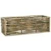 VidaXL Plantenbak Verhoogd 120x40x40 Cm Hazelaarhout -Tuinmeubelwinkel 1000009579