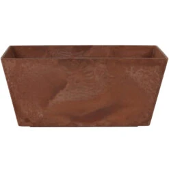 Steege Plantenbak - Gerecycled Kunststof - Terra Bruin - 37 X 17 Cm