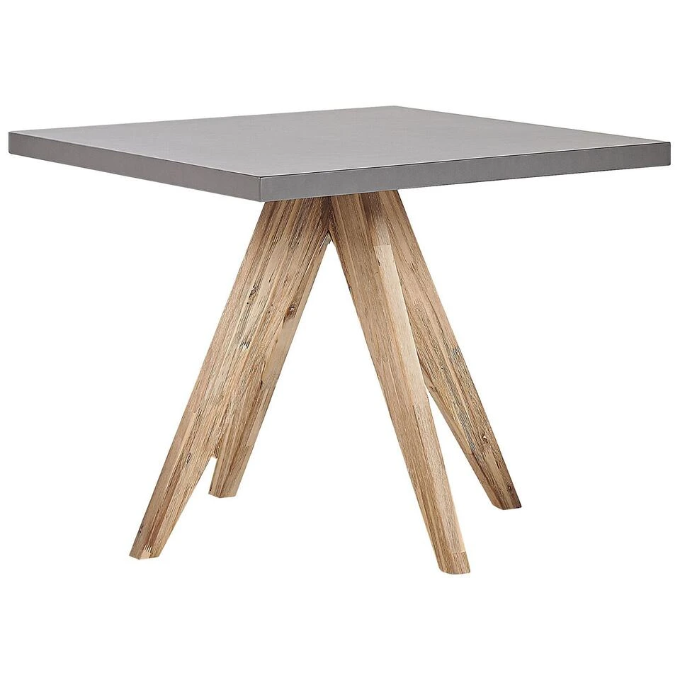 Beliani Eettafel OLBIA - Grijs Vezelcement 3 Beliani Eettafel OLBIA - Grijs Vezelcement
