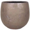 Floran Plantenpot - Schaal - Bronskleurig - Keramiek - 18 X 21 Cm 2 Floran Plantenpot - Schaal - Bronskleurig - Keramiek - 18 X 21 Cm -Tuinmeubelwinkel 1000012047