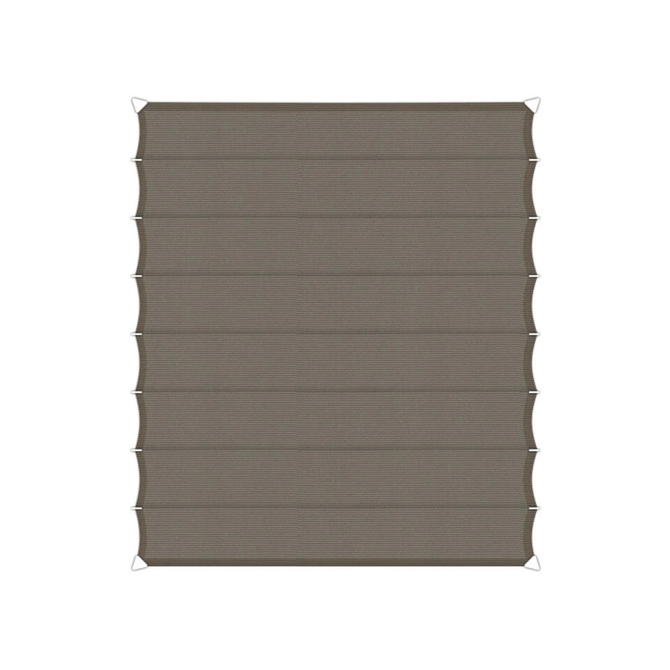 Sunfighters Wavesail Waterdicht 2,90x4 Taupe 3 Sunfighters Wavesail Waterdicht 2,90x4 Taupe
