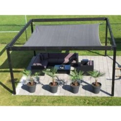 Shadow Comfort Vierkant 4x4m Desert Storm 9 Shadow Comfort Vierkant 4x4m Desert Storm -Tuinmeubelwinkel 1000013827 0111