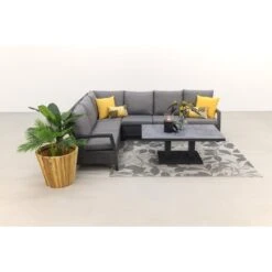 VDG Darwin/Rockford Lounge Dining Set - Antraciet 8 VDG Darwin/Rockford Lounge Dining Set - Antraciet -Tuinmeubelwinkel 1000031637 0102