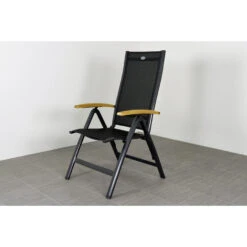 Hartman Roma Verstelbare Tuinstoel - Teak Armleuning -Tuinmeubelwinkel 1000031711 0102