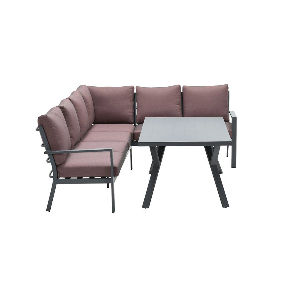 Garden Impressions Senja Lounge Dining Set 3-delig Rechts - Koper 5 Garden Impressions Senja Lounge Dining Set 3-delig Rechts - Koper - Afbeelding 3