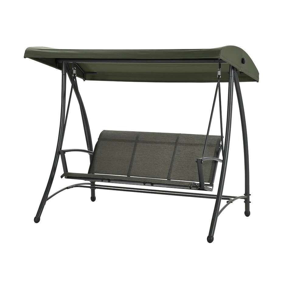 Garden Impressions Rubens Schommelbank 3-zits Mosgroen 3 Garden Impressions Rubens Schommelbank 3-zits Mosgroen