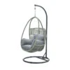 Garden Impressions Panama Hangstoel Swing Egg - Mystic Grijs -Tuinmeubelwinkel 1000035641