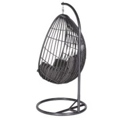 Garden Impressions Panama Hangstoel Ei - Donker Grijs -Tuinmeubelwinkel 1000035642 0103