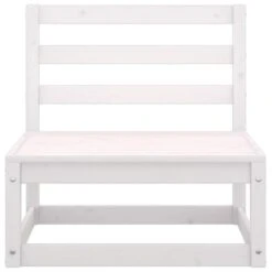 VidaXL 2-delige Loungeset Met Kussens Massief Grenenhout Wit -Tuinmeubelwinkel 1000035714 0103