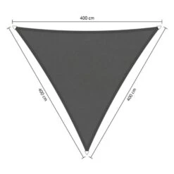 Shadow Comfort Waterafstotend, Driehoek 4x4x4,m Vintage Greyset