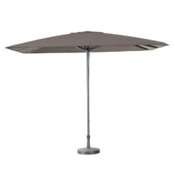 Madison - Parasol Profi-line - Vierkant 400x300 - Volant - Taupe