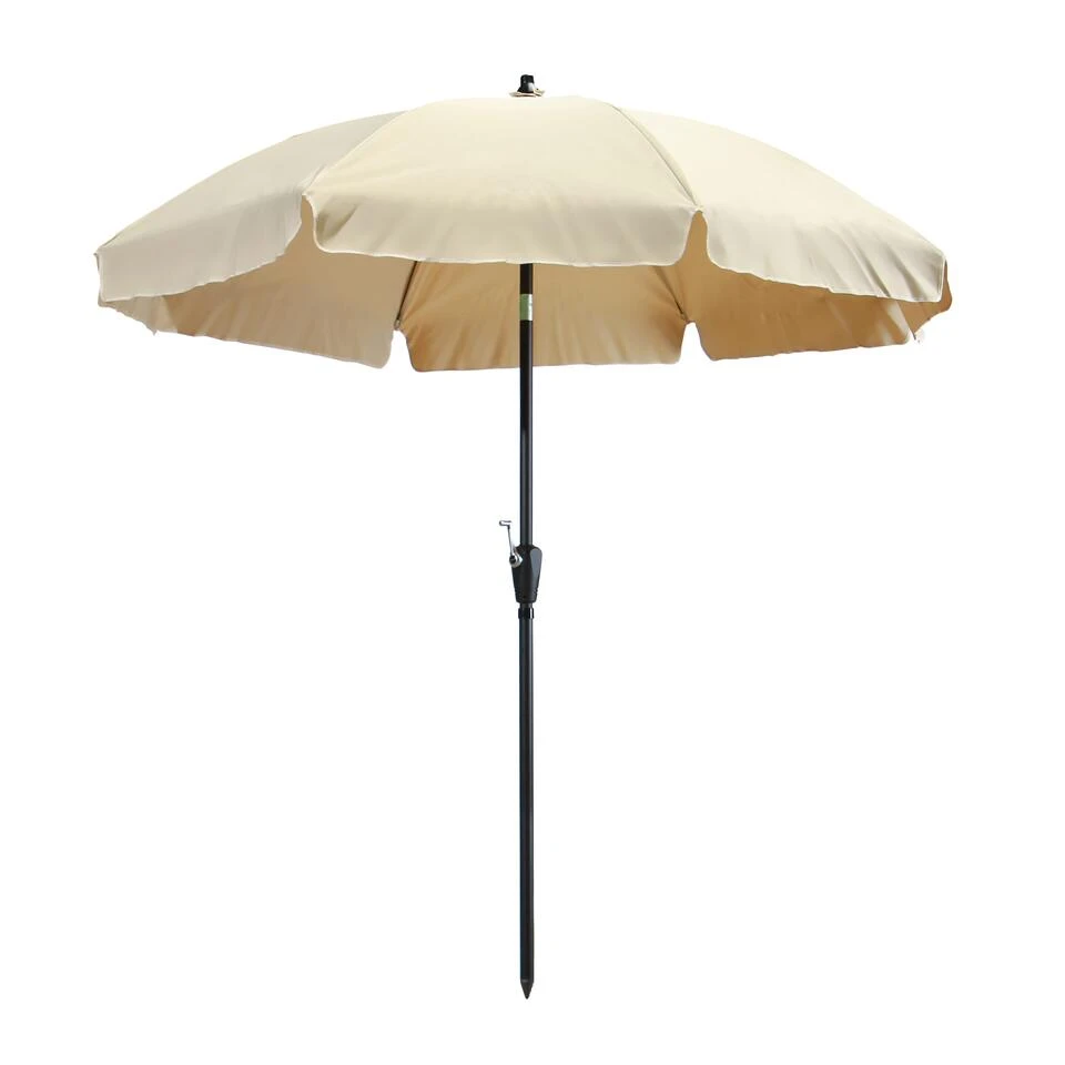 Madison - Parasol Lanzarote Round Ecru - 250cm - Beige 3 Madison - Parasol Lanzarote Round Ecru - 250cm - Beige