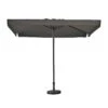 Madison - Parasol Profi-line 350x350cm - Vierkant - Volant - Grijs -Tuinmeubelwinkel 1000036303