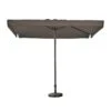 Madison - Parasol Profi-line 300x300cm - Vierkant - Volant - Grijs