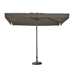 Madison - Parasol Profi-line 300x300cm - Vierkant - Volant - Grijs