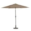 Madison - Parasol Tenerife Round Taupe - 300cm - Bruin 2 Madison - Parasol Tenerife Round Taupe - 300cm - Bruin -Tuinmeubelwinkel 1000036313