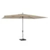 Madison - Parasol Rectangle Ecru - 400x300 - Beige -Tuinmeubelwinkel 1000036319