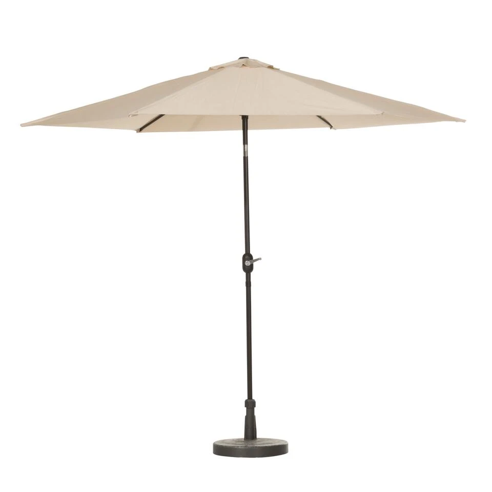 Madison - Parasol Tenerife Round Ecru - 300cm - Beige 3 Madison - Parasol Tenerife Round Ecru - 300cm - Beige
