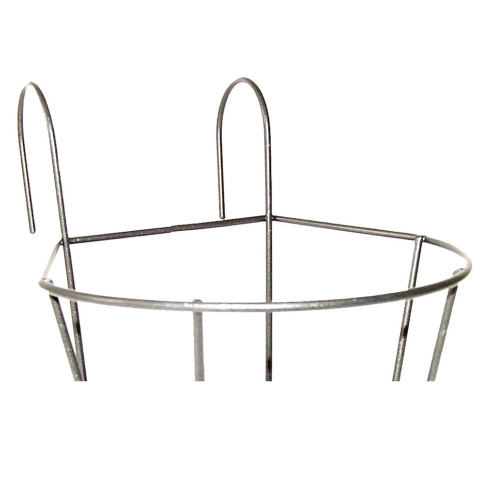 Merkloos Bloempot - Metaal - Standaard/hanger Voor Potten - 18 Cm 4 Merkloos Bloempot - Metaal - Standaard/hanger Voor Potten - 18 Cm - Afbeelding 2