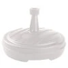 Merkloos Parasolvoet - Wit - 13 L - 45 Cm 2 Merkloos Parasolvoet - Wit - 13 L - 45 Cm -Tuinmeubelwinkel 1000039467