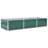 VidaXL Plantenbak Verhoogd 240x80x45 Cm Gegalvaniseerd Staal Groen 1 VidaXL Plantenbak Verhoogd 240x80x45 Cm Gegalvaniseerd Staal Groen -Tuinmeubelwinkel 1000039792