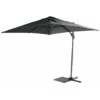 SenS-Line Honolulu Zweefparasol Vierkant - 250x250 Cm - Antraciet 1 SenS-Line Honolulu Zweefparasol Vierkant - 250x250 Cm - Antraciet -Tuinmeubelwinkel 1000040420