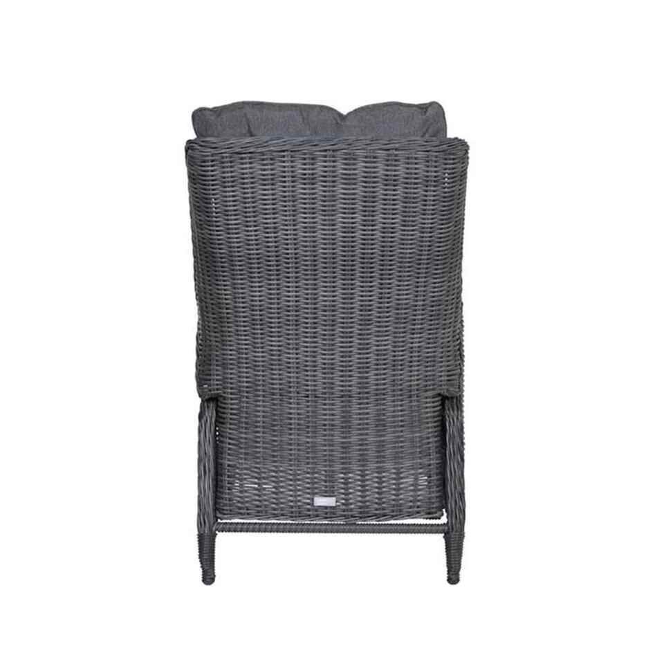 Garden Impressions - Marbella Verstelbare Tuinstoel - Donker Grijs 6 Garden Impressions - Marbella Verstelbare Tuinstoel - Donker Grijs - Afbeelding 4