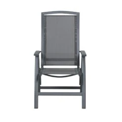 Garden Impressions Rosa Tuinstoel Verstelbaar - Antraciet -Tuinmeubelwinkel 1000040803 0103