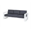Garden Impressions Plaza 3-zits Lounge Tuinbank - Mat Wit -Tuinmeubelwinkel 1000040935