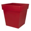 EDA Bloempot Toscane - Vierkant - Rood - Kunststof - L32xH32 Cm 1 EDA Bloempot Toscane - Vierkant - Rood - Kunststof - L32xH32 Cm -Tuinmeubelwinkel 1000040968