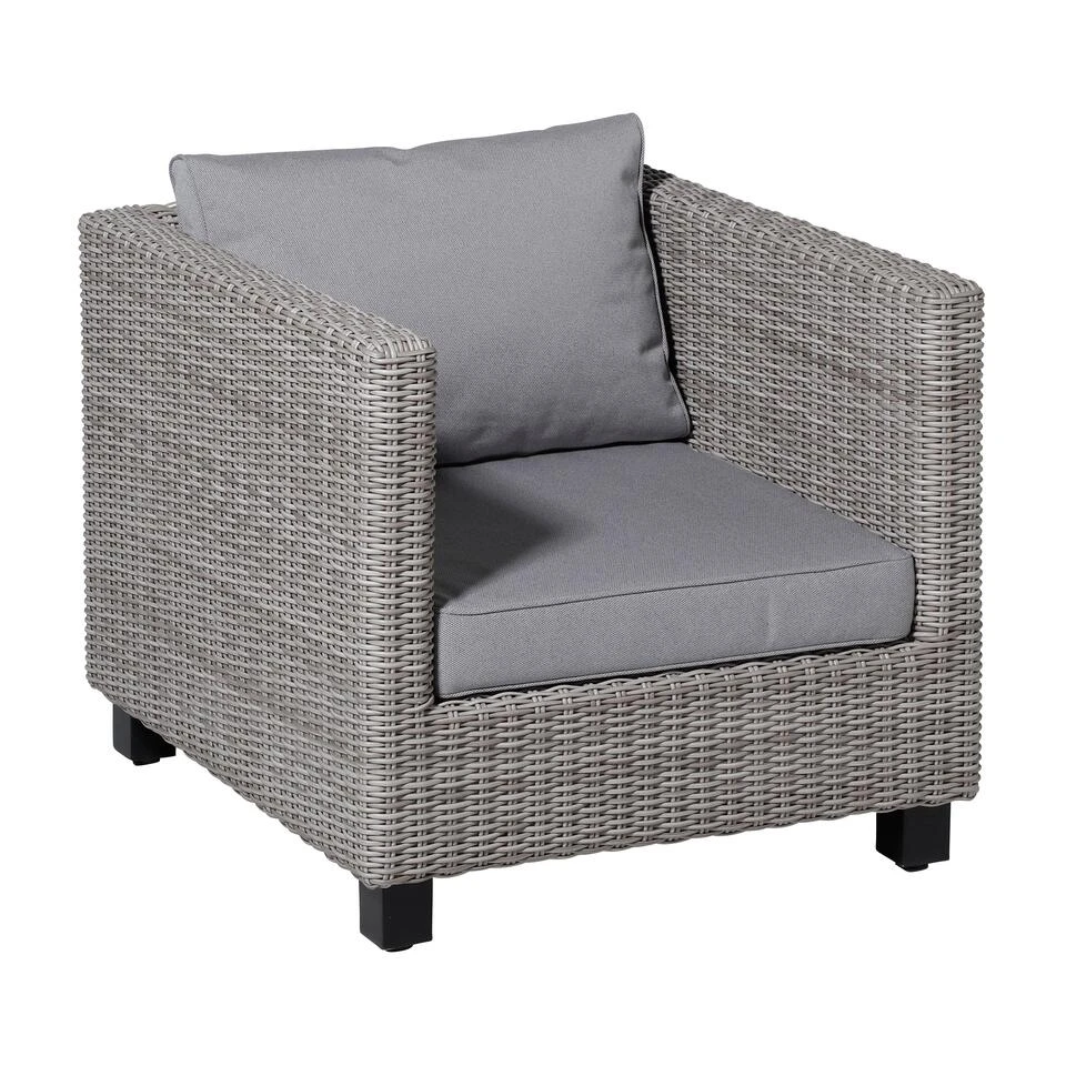Perel Lounge Profi-line Soft Outdoor Manchester Light Grey 5 Perel Lounge Profi-line Soft Outdoor Manchester Light Grey - Afbeelding 3