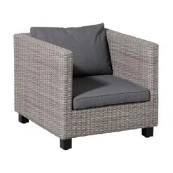 Madison Lounge Luxe Outdoor Oxford Grey Zitkussen 60x60cm -Tuinmeubelwinkel 1000041106 0111