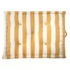 Mistral Home Palletkussen-Zitkussen-80x60x12 Cm-Gestreept Geel Wit
